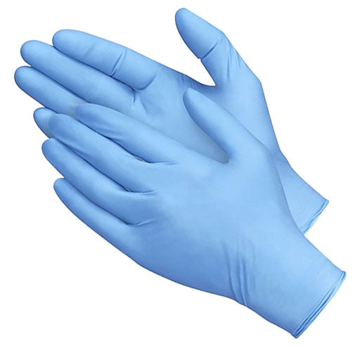 DISPOSABLE NITRILE GLOVES - POWDER FREE