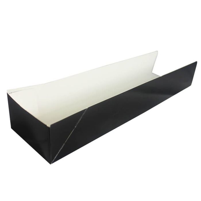 Hot Dog Tray Open Ended (Black)