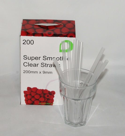 SUPER SMOOTHIE CLEAR STRAWS