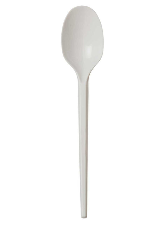 PLASTIC REUSABLE TEASPOONS - 1000qty